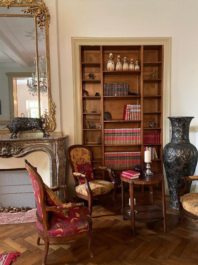 Le Gite Du Chateau Auriac-sur-Vendinelle Bagian luar foto